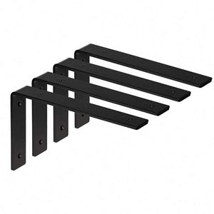 Support mural en métal pour meubles sur mesure WEKIS, étagère en fer, support triangulaire en forme de L à 90 degrés, capacité de 75 lb, revêtement en poudre - Product Image 1