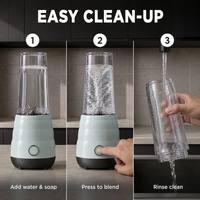 Hot Table Blender met reisbeker 600 ml Persoonlijke smoothieblender Krachtige motor IJsvergruizer BPA-vrij voor keukenreizen
