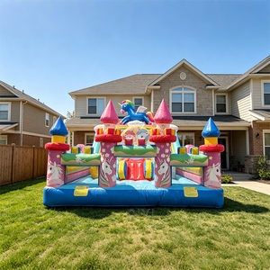 Parque de Juegos Inflable Comercial para Interiores, Castillo Inflable de Unicornio, Castillo Inflable para Saltar en Venta - Product Image 1