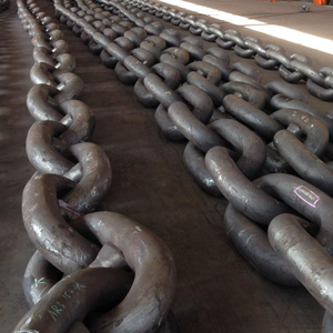 Maxplus CCS/ABS/BV Certified 32/38mm Welded Offshore Mooring <strong>Chain</strong> with Plain Finish - Product Image 1
