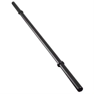 Equipo de gimnasio Home Fitness Black Barbell 7ft Levantamiento de pesas Barbell Bar para venta comercial