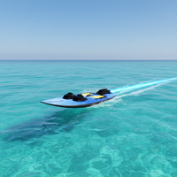 Planche de surf électrique EPP unisexe avec logo personnalisé, batterie 72V, prix d'usine, OEM, sports nautiques