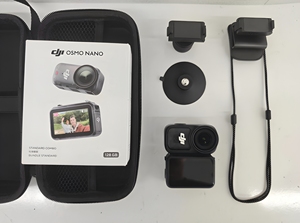 NUEVA Cámara <span class=keywords><strong>4K</strong></span> Original <span class=keywords><strong>Osmo</strong></span> Nano 60fps para Vlogging, Sensor de 1/1.3", Gran Angular, Pantalla de 1.96", Resistente al Agua, Grabación de 200 Minutos - Product Image 1