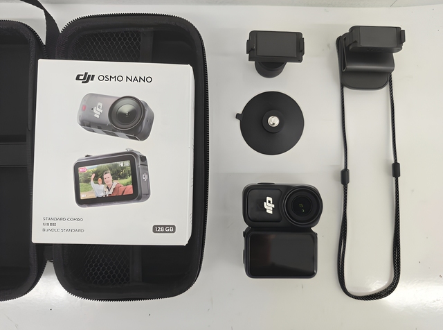 NEW Camera 4K Original Osmo Nano 60fps Vlogging 1/1.3" Sensor Wide FOV 1.96" Screen Waterproof 200-Min Recording