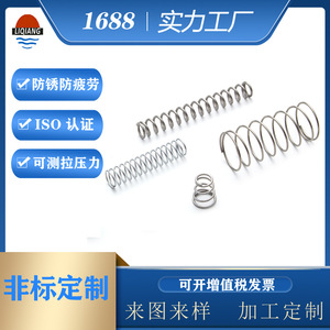 304 Stainless Steel <b>Compression</b> <b>Spring</b> 3.0mm Inner Diameter Customized For Electric Vehicles Shock Absorption - Product Image 5