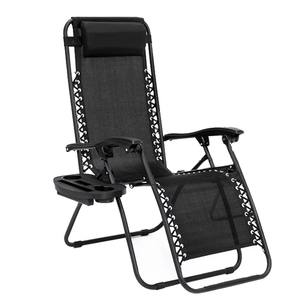 كرسي استرخاء قابل للطي خفيف الوزن للاستخدام الخارجي بتصميم مخصص للبيع بالجملة، كرسي استلقاء للشاطئ وتشمس البشرة بدون جاذبية - Product Image 1