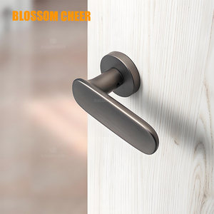 Kenop Pintu Interior dari Paduan Seng untuk Keamanan Kamar Mandi Villa, Kunci Pintu Rumah Mekanis - Product Image 4