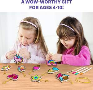 Aqua Puffs Principesse e Unicorni, Regali per la Natale, Kit Artistico 3D da Dipingere per Bambini - Product Image 6