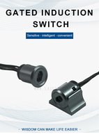 DC12V/24V 5A 60W kabinet LED Dimmer saklar Sensor pintu tunggal untuk lampu lemari