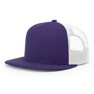 Casquette Snapback fabriquée au Vietnam avec logo ajustable, 6 panneaux, profil haut, dos en maille respirante, pour adulte, style sportif quotidien - Product Image 3