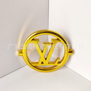 <b>Gold</b> Letter <b>Sofa</b> Decorative Buckle Warm <b>Gold</b> Plastic Customizable Contemporary Furniture Hardware 150x130mm - Product Image 5