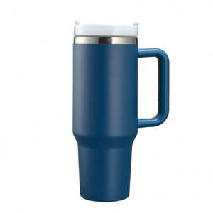 Tasse à café de voyage sous vide à double paroi en acier inoxydable personnalisée 30Oz 40Oz Tumbler avec poignée - Product Image 3