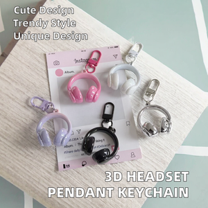 CHENXI Faible MOQ, Suspension en acrylique tridimensionnelle exquise, style froid, motif dessin animé créatif, impression typographique couleur personnalisée - Product Image 2