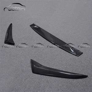 New Carbon Fiber Front Bumper Lip Chin Spoiler Winglet <b>Splitter</b> for 2009-2014 VW Volkswagon Scirocco R Car - Product Image 5