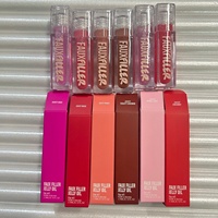 Gloss et brillant à lèvres liquide végétalien minéral waterproof, effet repulpant, cosmétiques pour les lèvres, vente en gros
