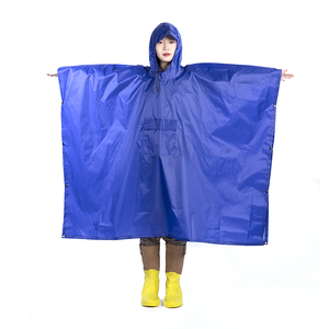 Không thấm nước Trọng lượng nhẹ unisex trùm đầu mưa cho Poncho XL áo mưa người lớn với túi duy nhất-người Áo mưa cho đi bộ đường dài và cắm trại - Product Image 4