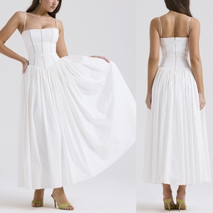 M71 Trendy | Abito Lungo Elegante da Donna con Stampa, Scollo Quadrato e Senza Maniche, Alta Qualità, Stile Boutique - Product Image 6