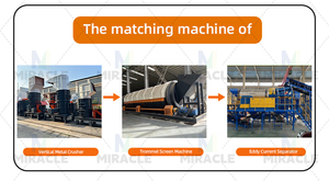 Máquina trituradora de chatarra de cubo de píldora de Metal de cobre húmedo móvil industrial de acero más potente avanzado - Product Image 6