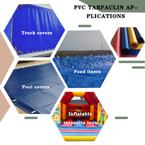 Rouleau <span class=keywords><strong>de</strong></span> bâche en PVC imperméable et anti-déchirure pour couverture <span class=keywords><strong>de</strong></span> camion extérieure et utilisation en bassin à poissons - Product Image 5