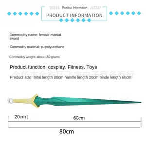 <span class=keywords><strong>Marvel</strong></span> Wonder Woman Cosplay Prop Dragon Tooth Sword Nueva espada <span class=keywords><strong>de</strong></span> juguete <span class=keywords><strong>de</strong></span> espuma - Product Image 6