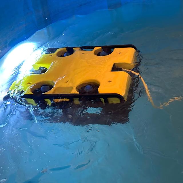 New rov underwater robot temperature depth compass water leak detection HDPE material Optical quartz glass