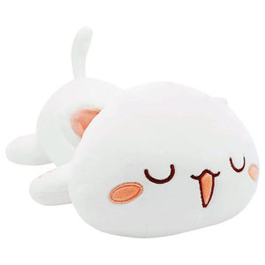 Lindo gatito de peluche de juguete Animal de peluche gato gatito suave Anime gato almohada de felpa para niños - Product Image 4