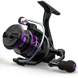 Haute Qualité Meilleur Moulinet One Way Clutchr Spinning Reel Pêche Loncast OEM CNC Poignée Métal Fil Tasse Mini Stream Pêche