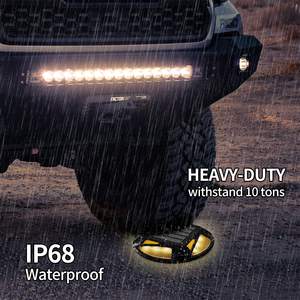 BrightBeam, солнечная Светодиодная лампа на палубе, водонепроницаемая алюминиевая уличная ступенчатая дорожка - Product Image 5