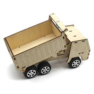 OKYN-G6716 Kit Fai-da-Te Camion Ribaltabile in Legno, Giocattolo Educativo Idraulico Creativo per l'Apprendimento e il Gioco - Product Image 2