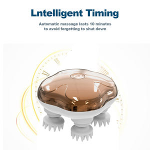 Diseño atractivo de moda Metal barato personalizado mascota Eletronic gato cuero cabelludo mano cabeza masaje gato cabeza masaje músculo masajeador - Product Image 3