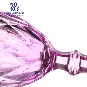 <span class=keywords><strong>Copas</strong></span> de Vidrio de Grado Alimenticio, Colores en Aerosol, Mercados de Latinoamérica, Brasil, México, Gran Venta, Copa de Vino de Vidrio Relieveado, Fácil de Limpiar - Product Image 5