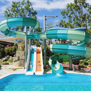 Toboggan <span class=keywords><strong>aquatique</strong></span> en spirale extérieur de taille personnalisée pour la maison, l'hôtel, l'aire de jeux <span class=keywords><strong>aquatique</strong></span>, la piscine et le <span class=keywords><strong>parc</strong></span> <span class=keywords><strong>aquatique</strong></span> - Product Image 6