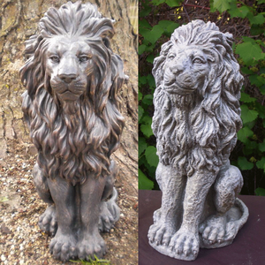 <span class=keywords><strong>In</strong></span> lattice/fibra di vetro <span class=keywords><strong>cemento</strong></span> stampo per 17in Seduta Gatto Statua utilizzato una sola volta - Product Image 2