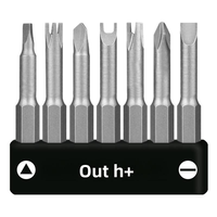 Jeu de 33 embouts de tournevis en acier, Phillips/plate/torx, chromés, antidérapants, avec poignée PPABS autobloquante, pour usage industriel, bricolage, OEM