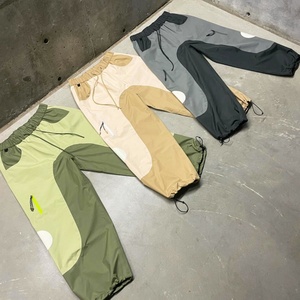 OEM Manufacturer Custom High Quality Streetwear Polyester Pants <b>Men</b> <b>Nylon</b> Baggy Waterproof <b>Jogger</b> Pants - Product Image 1
