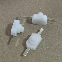 Interrupteur de lampe torche 1208YD, interrupteur à 2 broches, bouton de commande de lampe torche, type électrique