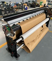 HP45 Twee-kops zelfreinigende verticale inkjet snijplotter kleding CAD print- en snijmachine