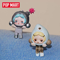 Nouvelle figurine POPMART SKULLPANDA 100% authentique de la série Off Mode Sweet Pop Beans, boîte mystère en PVC, figurine miniature mignonne d'anime, cadeau