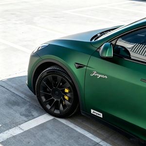 <span class=keywords><strong>Film</strong></span> vinyle auto-adhésif TPU haute élasticité auto-réparant anti-rayures anti-jaunissement pour voiture, couleur changeante, vert venin - Product Image 1