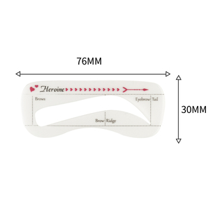 Haute qualité 10 pièces/ensemble pochoirs à sourcils réutilisables dessin à sourcils <span class=keywords><strong>pochoir</strong></span> de cartographie des sourcils <span class=keywords><strong>Kit</strong></span> de <span class=keywords><strong>pochoir</strong></span> à sourcils - Product Image 3