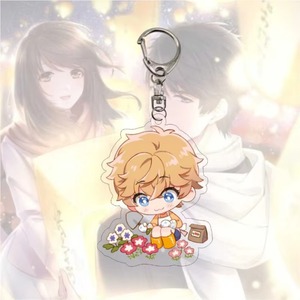 Llavero de acrílico de anime Mr <span class=keywords><strong>Love</strong></span>: Dream Date, figura de dibujos animados de Gavin Lucien Kilo <span class=keywords><strong>Victor</strong></span>, colgante para bolso, regalo para fans - Product Image 4