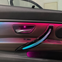 Éclairage d'ambiance pour voiture BMW F30 Série 3 3GT Série 4 F34 F36, garniture de porte LED multicolore, couvercle flottant, accessoires intérieurs