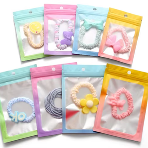 Colorful Frosted Aluminum Foil Gradient Bags Jewelry <b>Packaging</b> Bags <b>Plastic</b> <b>Packaging</b> Bags in Wholesales - Product Image 1