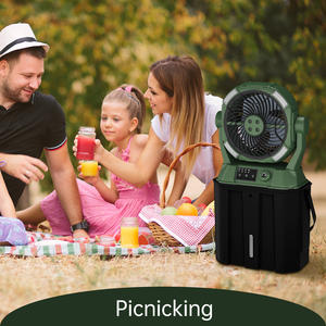 Ventilador <span class=keywords><strong>de</strong></span> <span class=keywords><strong>Mochila</strong></span> con Nebulización, 6L y 16000mAh, Aire Fresco Portátil para Senderismo, Ciclismo, Trabajos al Aire Libre - Product Image 5