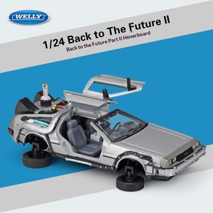 WELLY 1:24 Macchina del Tempo di Ritorno al Futuro II, Modellino <span class=keywords><strong>in</strong></span> Lega Pressofusa, Controllo della Forza per Collezionisti, Regalo all'Ingrosso, Senza Batteria - Product Image 5