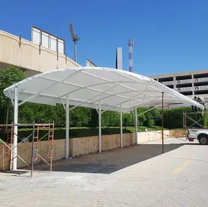 PVC Tent Canvas Tarpaulin Waterproof Tensile Block out PVC Tent Fabric For Car Parking, Events