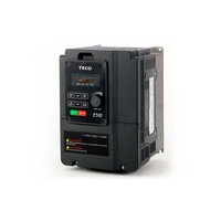 Variateur de fréquence TECO VFD triphasé 400V AC 1500W, design compact économique, garantie 24 mois, IP21, contrôle V/F du moteur
