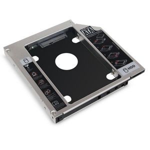 Second <b>HDD</b> Caddy 9.5mm SATA3 <b>Laptop</b> Optical Drive Bay SSD Mount Bracket Plastic Case - Product Image 3
