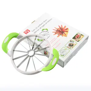 Séparateur de fruits Slip fabricant en gros 12 feuilles trancheuse de pastèque en acier inoxydable machine de découpe