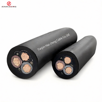 Kabel Fleksibel Tahan Air JHS 1-core 3-core, Cocok untuk Pompa Submersible dan Pompa Sumur Dalam
